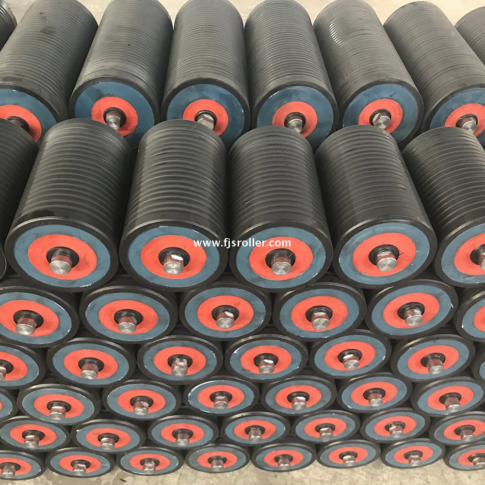 high quality belt conveyor roller return idler roller for bulk material handling conveyor